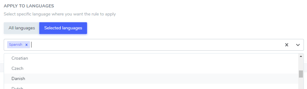 Google Translate add language option