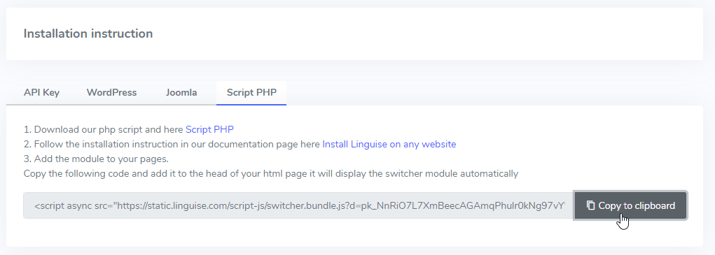 A screenshot of installation instructions for a WordPress plugin, showing steps to install social proof on a website.