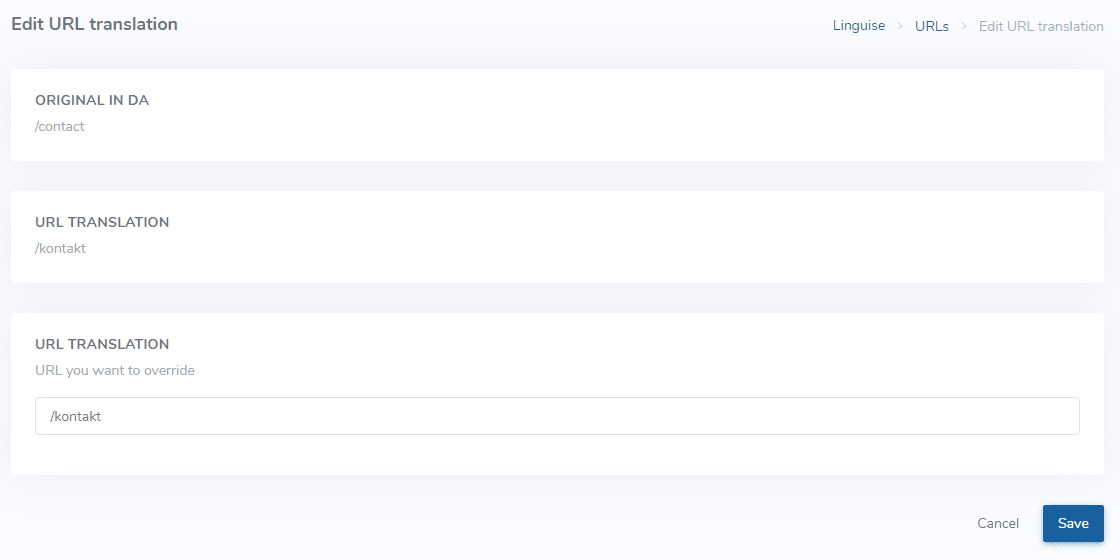 Screenshot of EBI E-LITE translation interface. A webpage for translating text.