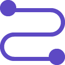 A simple dark gray chain link symbol