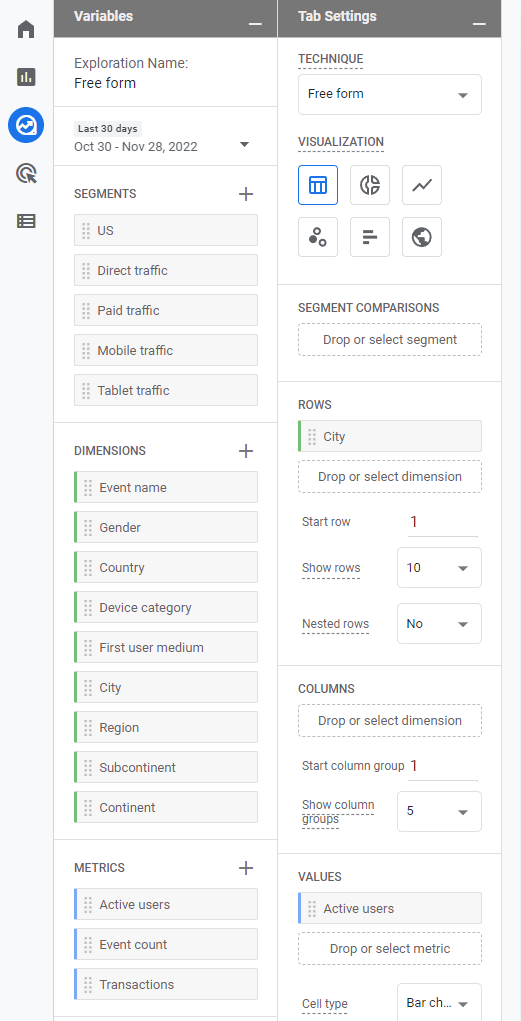 Ecommerce product configurator. Interface for customizing products.