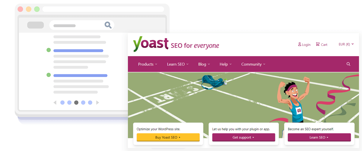 A black and white wireframe of a website with a map and menu. The wireframe shows the layout of the website.