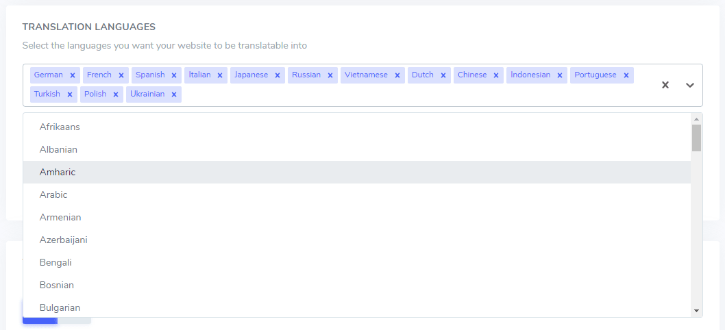 A dark website screenshot with blurred text.