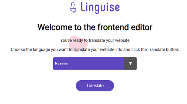 Welcome to 4ingles, translate your website