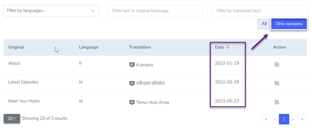 Search filters and options on a website. Various categories to narrow down results.