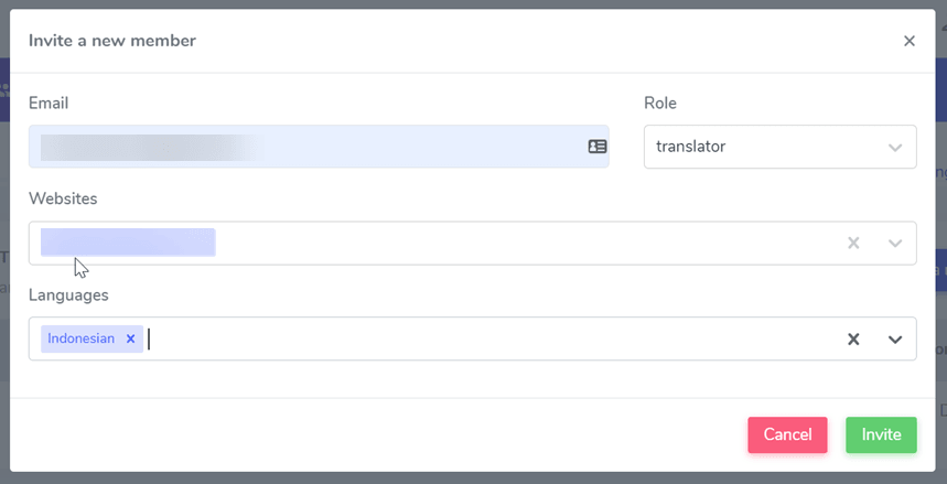 Server monitor configuration panel