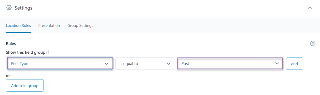 Search form on a website