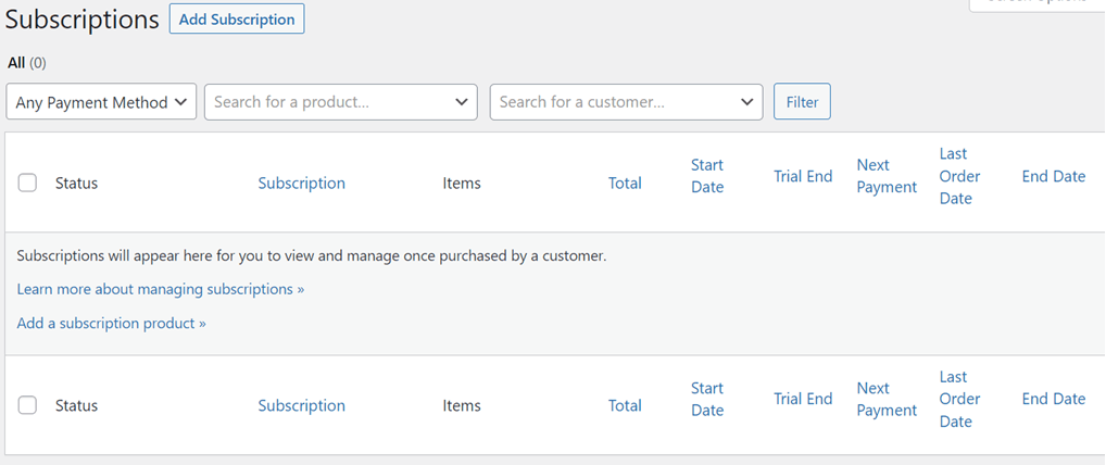 How to translate WooCommerce subscriptions plugin-subscription menu