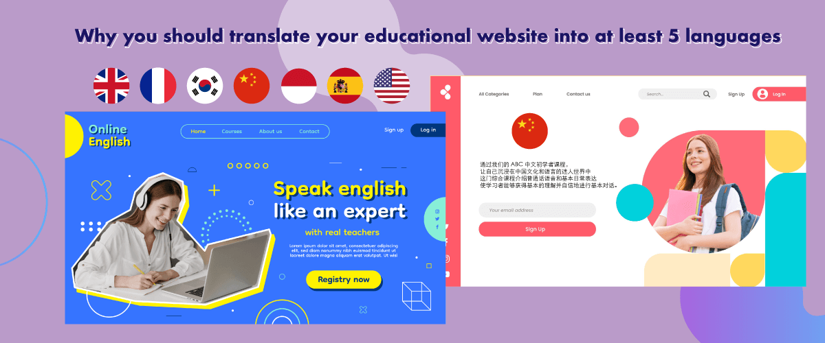 Infográfico sobre aprendizado de idiomas com ilustrações