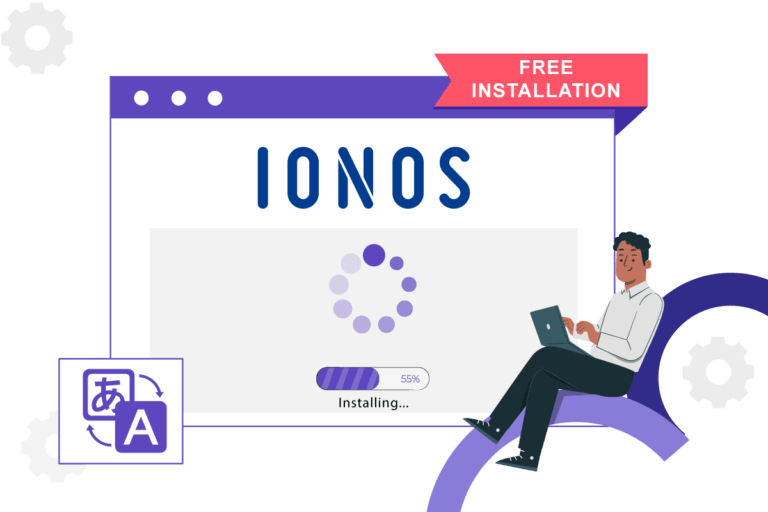 Easy installation of IONOS, a hassle-free process.