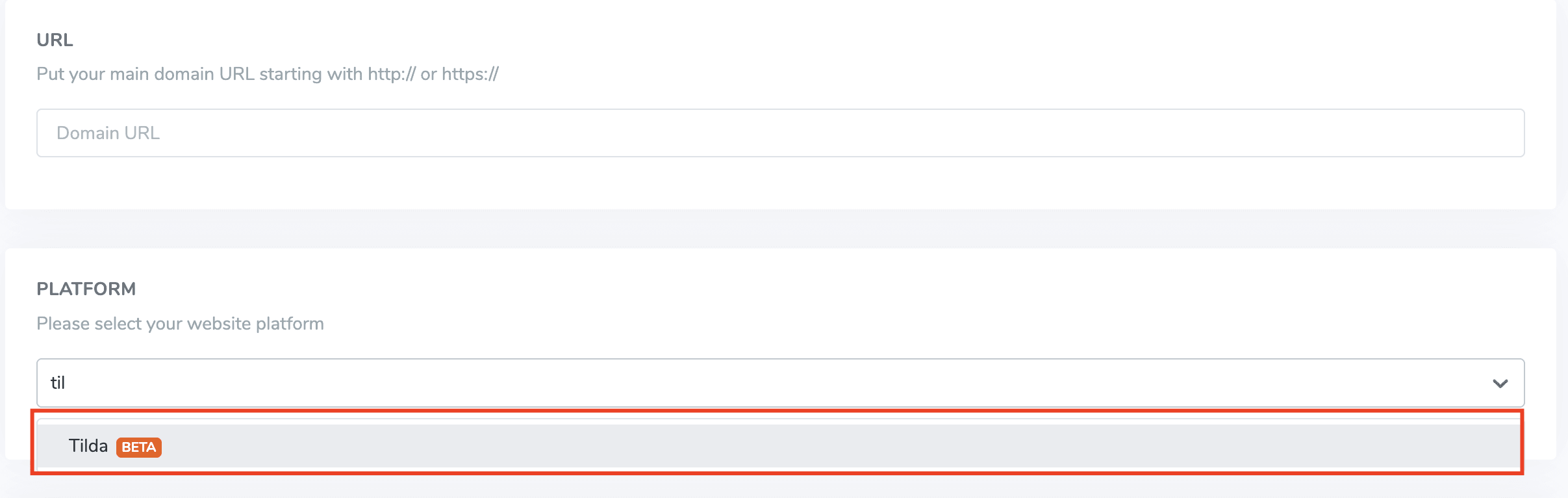 An empty graph with a red highlighted error message box.