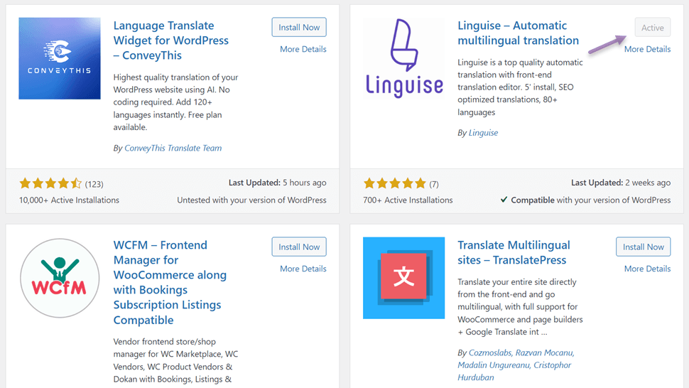 Lingoda logo and rating