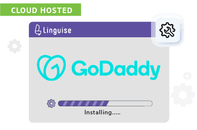 Linguise installation process on GoDaddy cloud hosting. Installing Linguise.