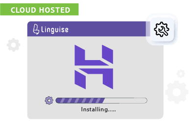 Linguise installation progress