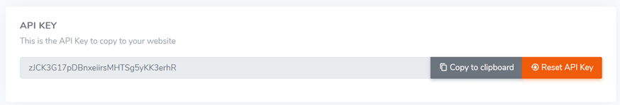 A search bar on a black background with two buttons