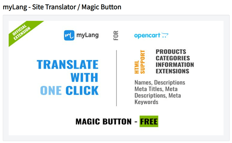 Translate text with one click. Easy translation tool.