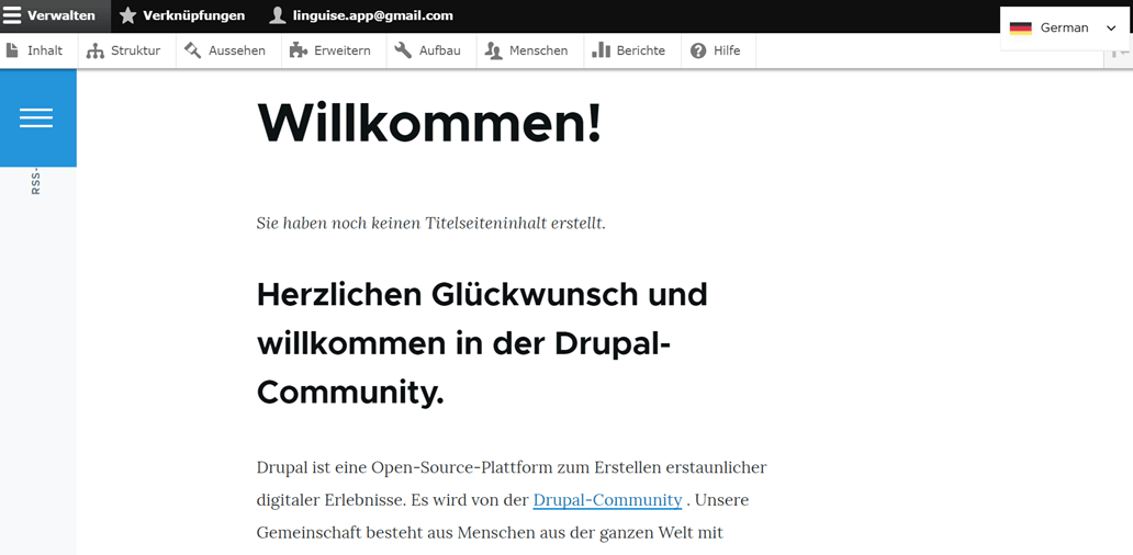 A welcome message for the Draper Community