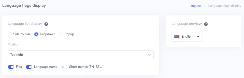 A dark themed interface with a dropdown menu and buttons for user interaction.