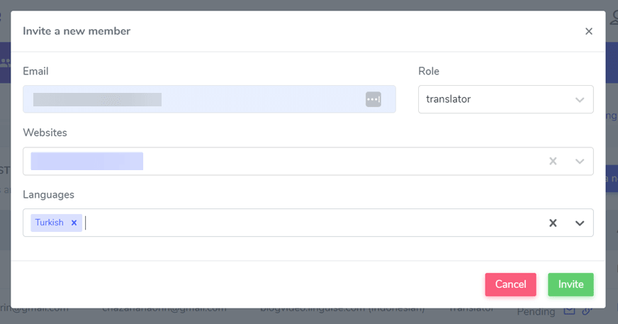 screenshot of file upload interface