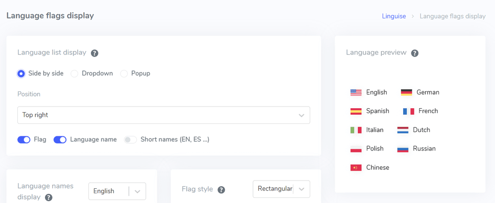 A screenshot of a translation interface