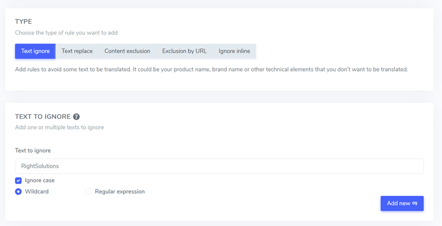 A dark website screenshot with text boxes