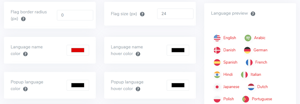 screenshot of a dark themed interface