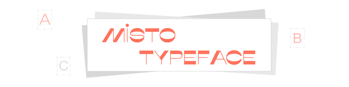 A stylized logo of Meta Typeface with a rectangle border