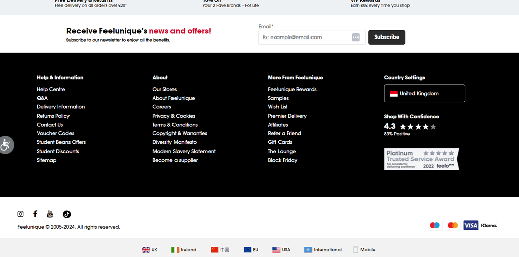 A dark interface with various menu options. The screen appears to be a settings or configuration page.