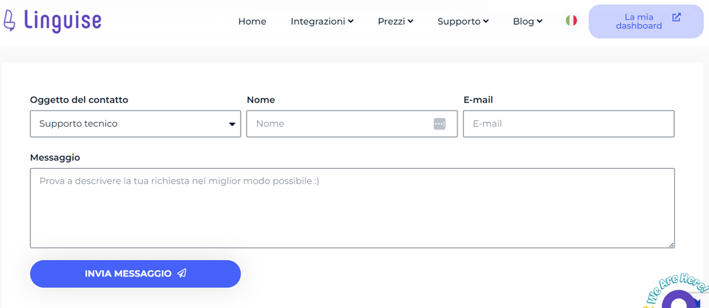 Online registration form on Lingpiao website.