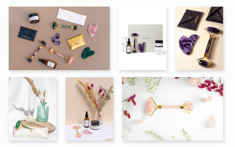Микроскопическое изображение кристаллов. Различные формы и размеры кристаллов.