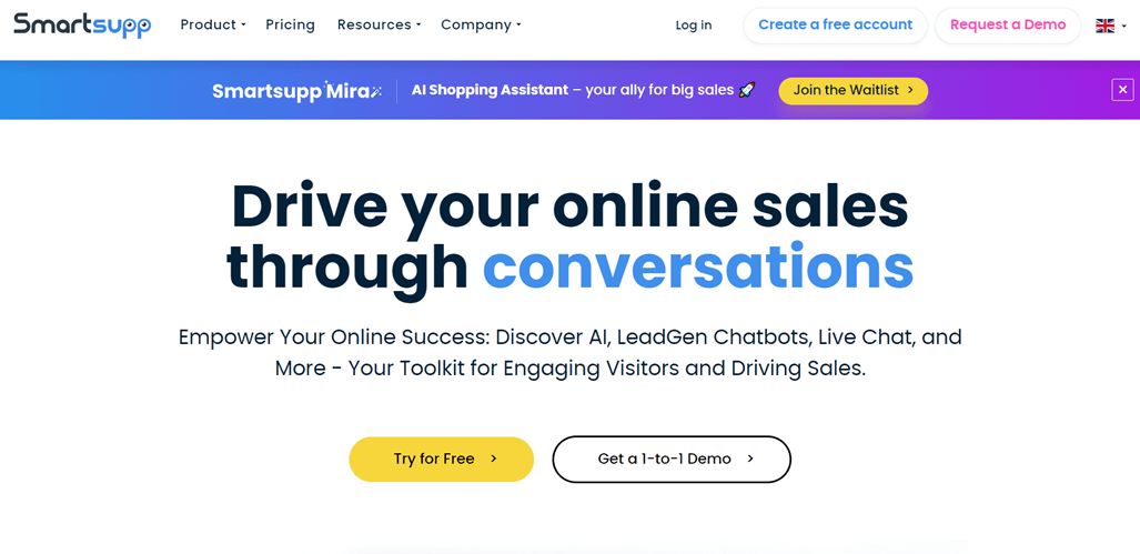 Increase online sales with effective conversations