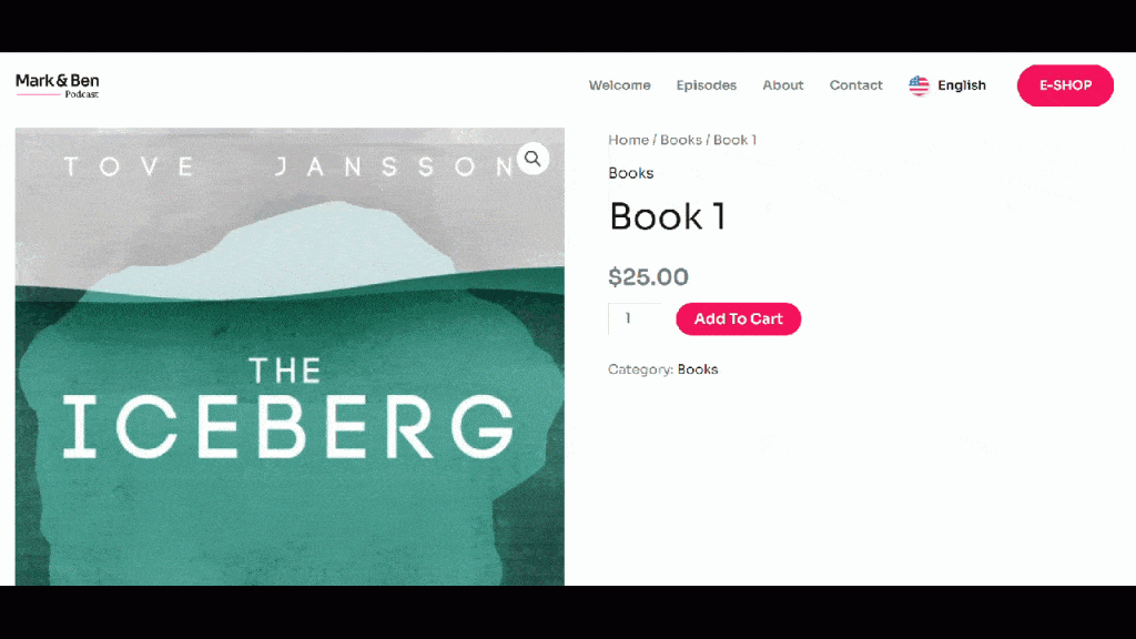 The Iceberg book by Tove Jansson