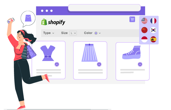 AJAX Shopify integration for dynamic shopping experience. Seamless store interactions.