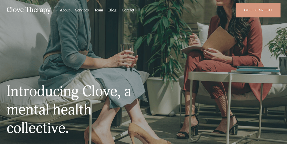 Clove Therapy Collective logo