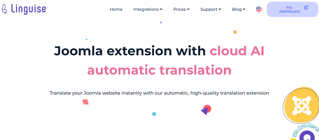 Joomla extension for automatic translation using cloud AI. Efficient and accurate translation.