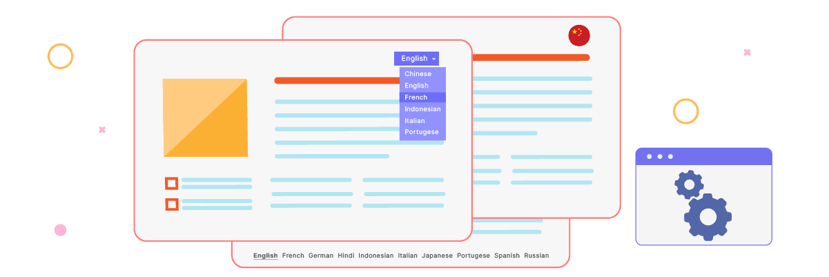 A diagram showing advanced tools for content creation. Efficient workflow and generation process.