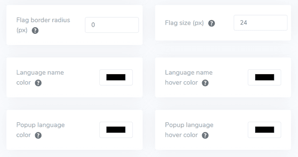 Grey boxes with text and icons placeholders