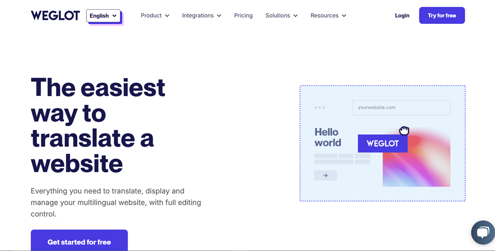Website translation and management solution. Easy way to translate a website.