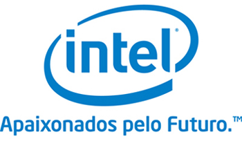 Intel logo, Passionate about the Future
