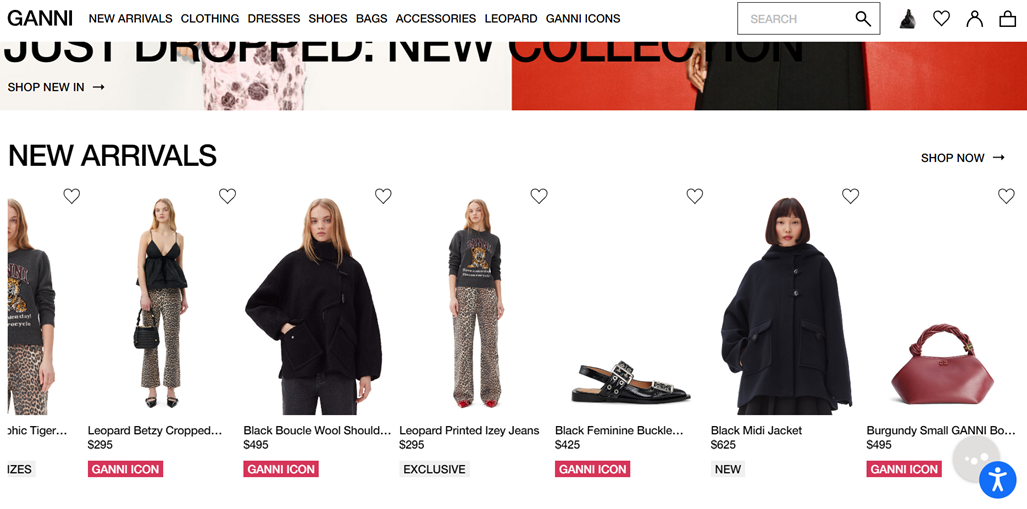 Women's fashion clothing new arrivals. Various stylish outfits.