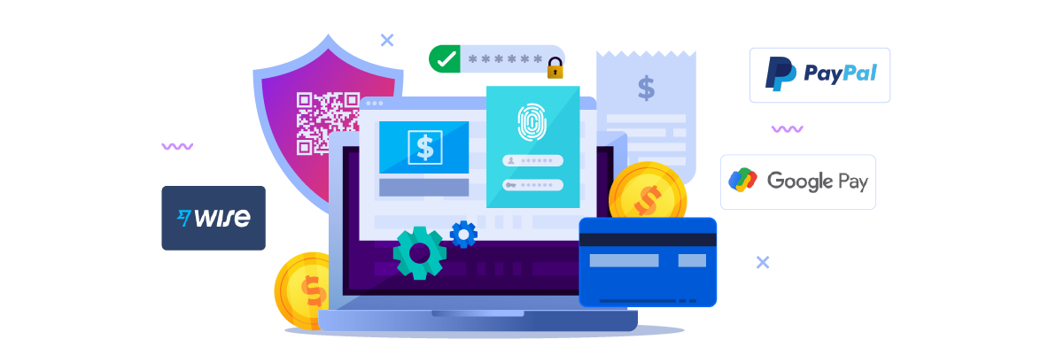 Secure online payment methods