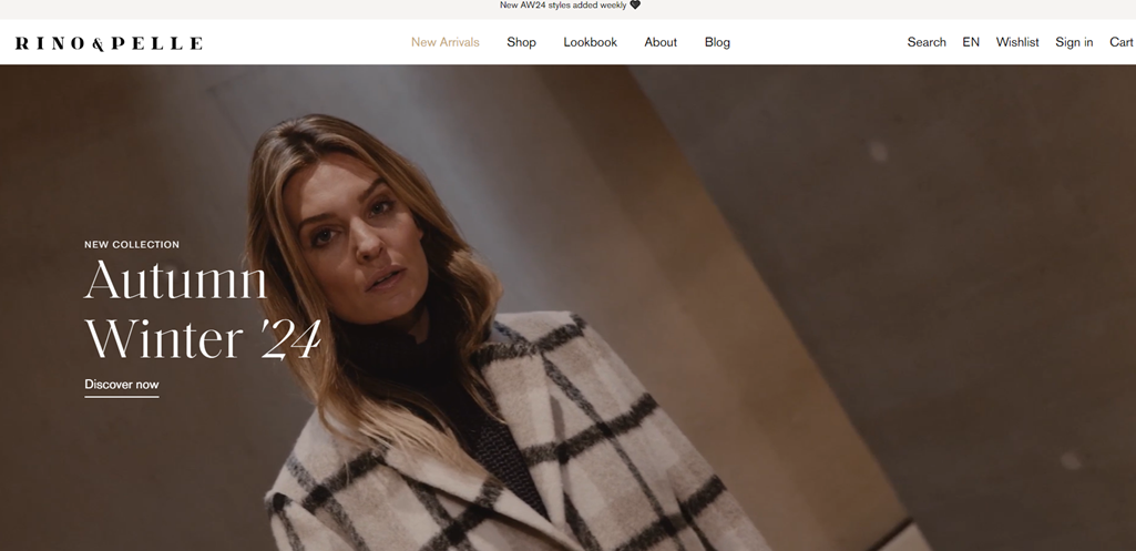 Woman wearing black turtleneck and plaid coat. Fashion model in stylish outfit.