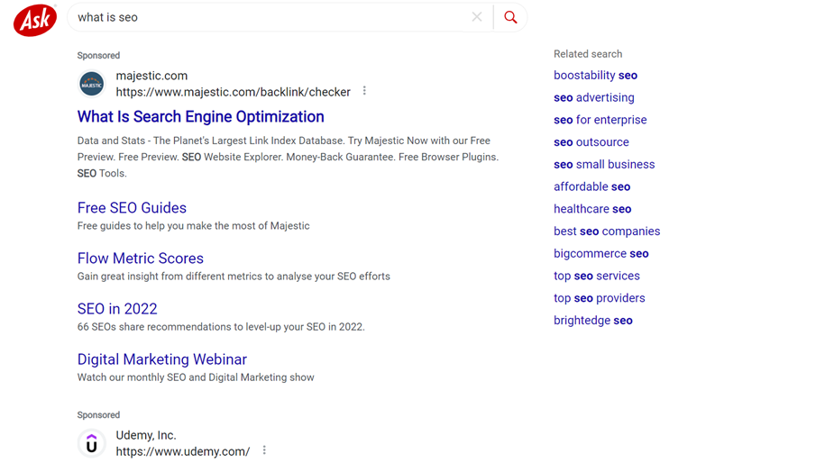 Search engine optimization and digital marketing seminar