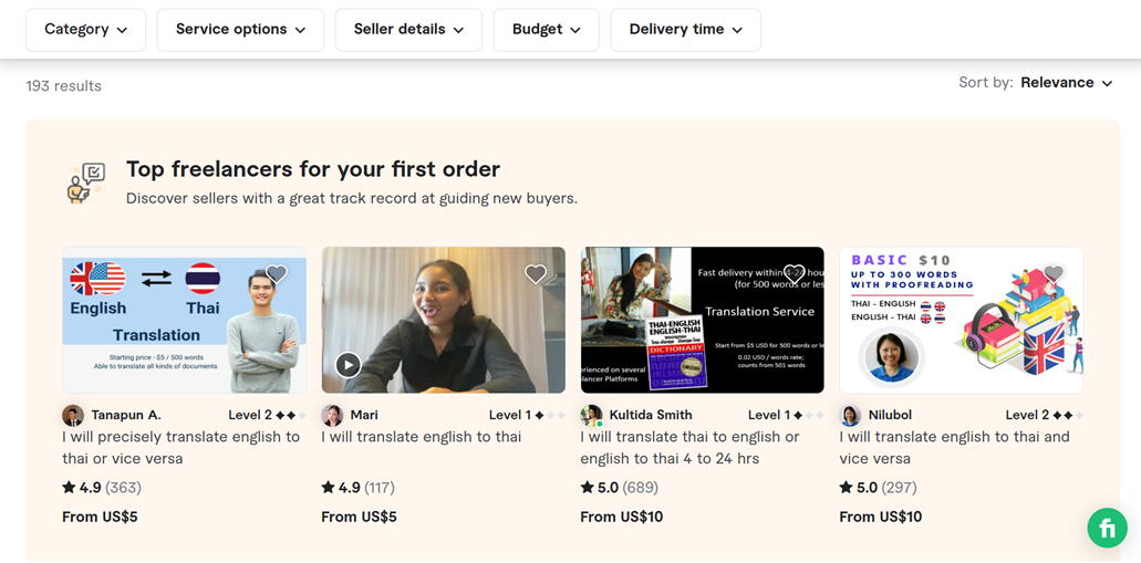 Top rated freelancers with great track record. Discover sellers with a great track record of getting first-time buyers.